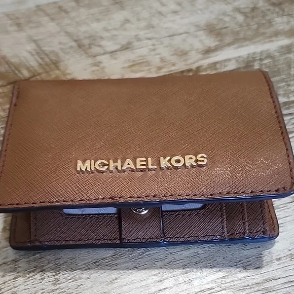 Michael Kors Brown Leather Wallet - Picture 8 of 10
